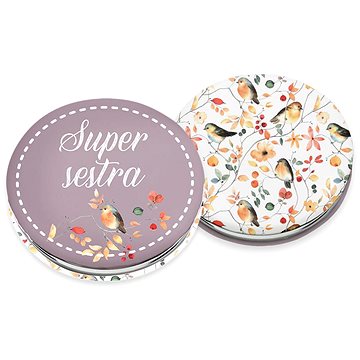 

Nekupto Kapesní zrcátko Super sestra V.I.P.