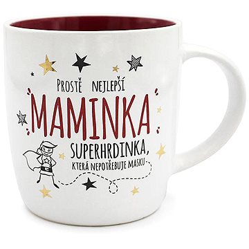 

Nekupto Dárkový hrnek Nejlepší maminka superhrdinka