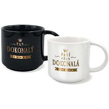 

Nekupto Hrnečky pro pár Paní dokonalá a Pan dokonalý