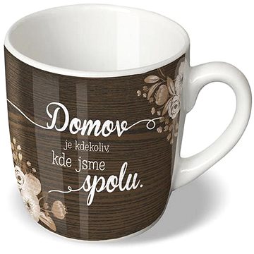 

Nekupto Dárkový hrnek Domov je kdekoliv Sladký domov