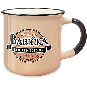 

Nekupto Hrnek s potiskem Báječná babička Retro
