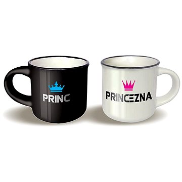 

Nekupto Mini hrnečky pro pár Princ a Princezna
