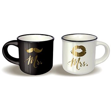 

Nekupto Mini hrnečky pro pár Mr. a Mrs.