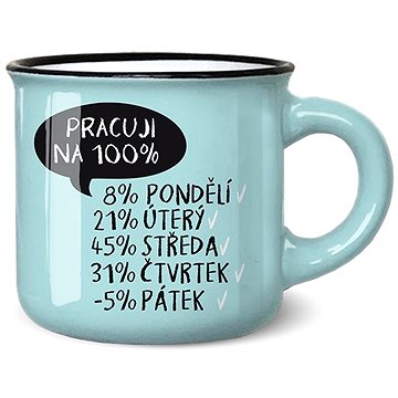 

Nekupto Mini hrneček na kávu Pracuji na 100 %