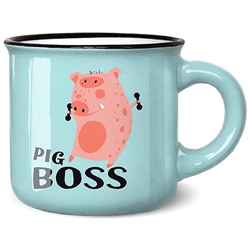 

Nekupto Mini hrneček na kávu Pig Boss