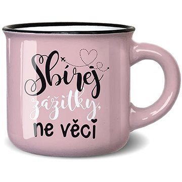 

Nekupto Mini hrneček na kávu Sbírej zážitky ne věci