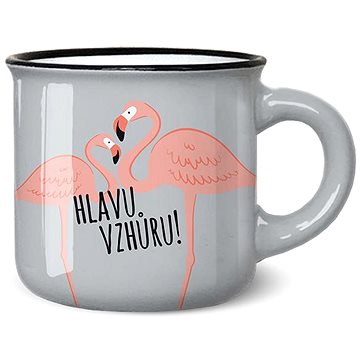 

Nekupto Mini hrneček na kávu Hlavu vzhůru!