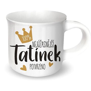 

Nekupto Dárkový mini hrneček Nejúžasnější tatínek Den otců