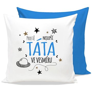 

Nekupto Polštář s potiskem Nejlepší táta ve vesmíru