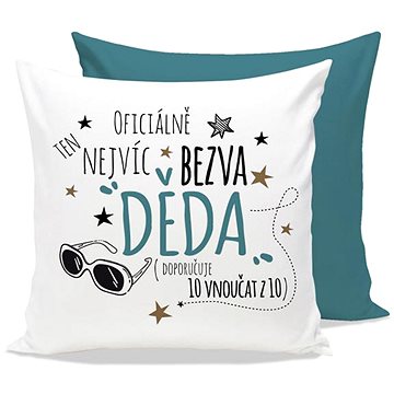 

Nekupto Polštář s potiskem Nejvíc bezva děda
