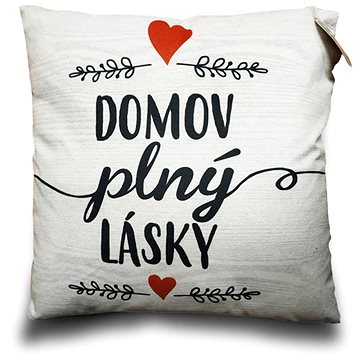 

Nekupto Polštář Domov plný lásky Sladký domov