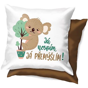 

Nekupto Vtipný polštář Já nespím, já přemýšlím!
