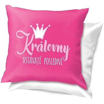 

Nekupto Vtipný polštář Královny vstávají poslední