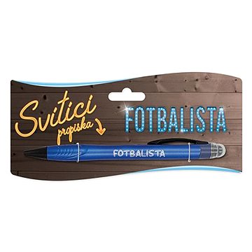 

Nekupto Propiska s potiskem Fotbalista svítící