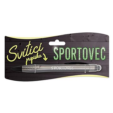 

Nekupto Propiska s potiskem Sportovec svítící