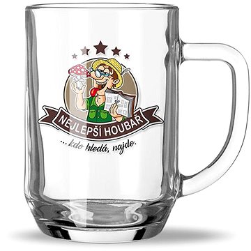 

Nekupto Dárkový půllitr Nejlepší houbař Hobby