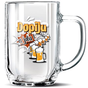 

Nekupto Dárkový půllitr Dopiju a jdu!