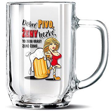 

Nekupto Dárkový půllitr Dobré pivo, ženy hezké