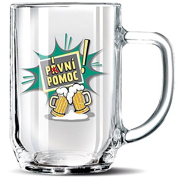 

Nekupto Dárkový půllitr Pivní pomoc