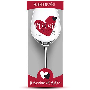 

Nekupto Sklenice na víno Miluji Tě Valentýn