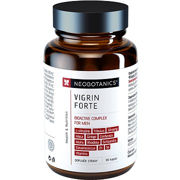 

Neobotanics Virgin forte pro muže, 90 kapslí
