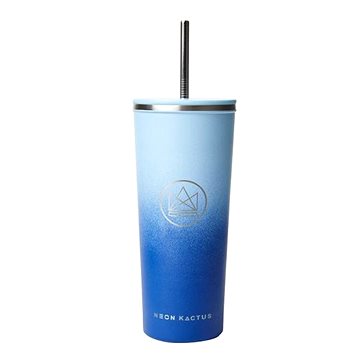 

Neon Kactus Designový pohár 710 ml světle modro/modrý, nerez