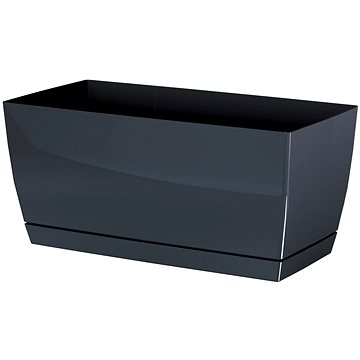 

PROSPERPLAST Truhlík COUBI CASE P s miskou 39 cm grafit