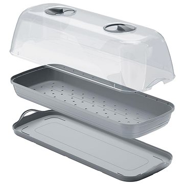 

PROSPERPLAST Sadbovač RESPANA TABLE, šedý kámen, 51.56 cm