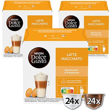 

NESCAFÉ® Dolce Gusto® Latte Macchiato – 48 kapslí (24 porcí)