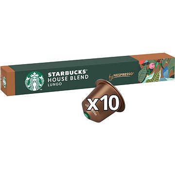 

STARBUCKS® House Blend by NESPRESSO®, Medium Roast kávové kapsle, 10 kapslí v balení