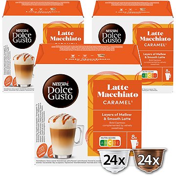

NESCAFÉ® Dolce Gusto® Latte Macchiato Caramel - 48 kapslí (24 porcí)