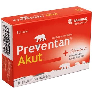 

Preventan Akut 30 tablet