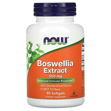

NOW Foods Boswellia Extract 500 mg, 90 softgel kapslí