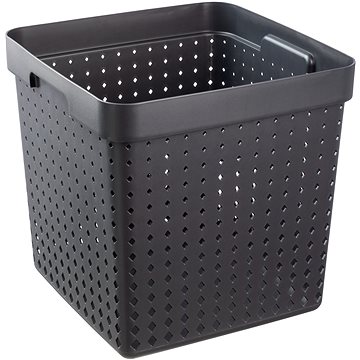 

NHG Seoul Úložný košík 29,6 × 29,6 × 29,6 cm XL, černý