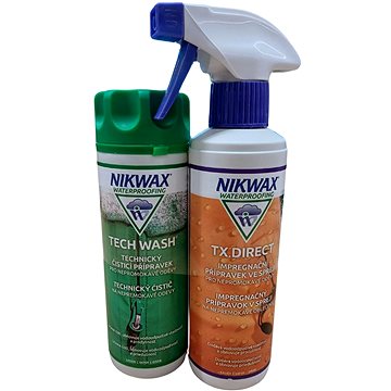 

NIKWAX sada Tech Wash a TX.Direct Spray-On (300 + 300 ml)