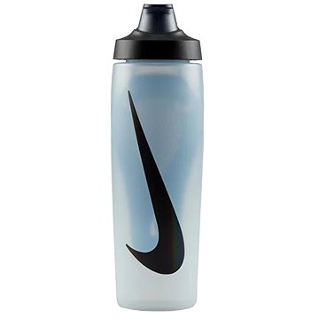 

NIKE REFUEL BOTTLE LOCKING LID 24 OZ NATURAL/BLACK/BLACK IRIDESCENT