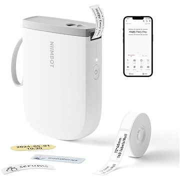 

Niimbot D11_H Smart bílá + role štítků