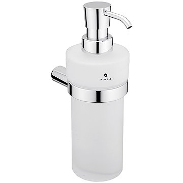 

Nimco Dávkovač mýdla Bormo chrom sklo – pumpička plast BR-11031W-26
