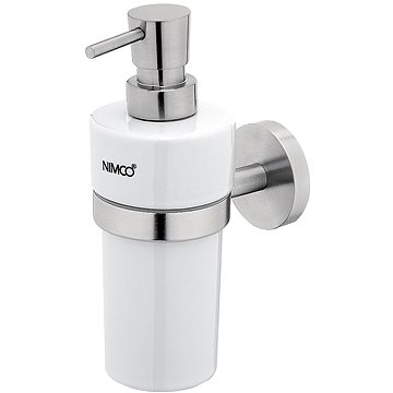 

NIMCO Unix nerez dávkovač tekutého mýdla keramický, pumpička nerez UNM 13031KN-T-10