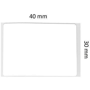 

Niimbot štítky R 40x30mm 230ks White pro B21, B21S, B1, B3S
