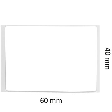 Niimbot štítky R 40x60mm 125ks White pro B21, B21S, B1, B3S