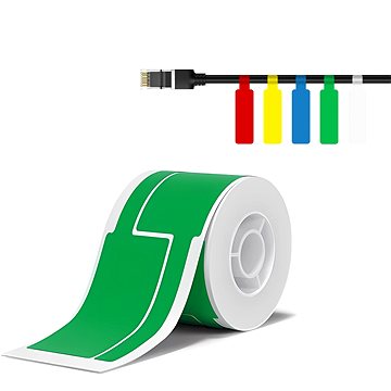 

Niimbot štítky na kabely T 25x76mm 200ks Zelené pro B21, B21S, B3, B1S
