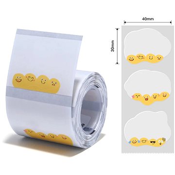 

Niimbot štítky T 41x31mm 220ks Emoji pro B21, B21S, B3, B1S