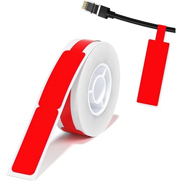 

Niimbot štítky na kabely RXL 12,5x109mm 65ks Red pro D11 a D110