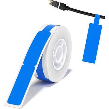 

Niimbot štítky na kabely RXL 12,5x109mm 65ks Blue pro D11 a D110