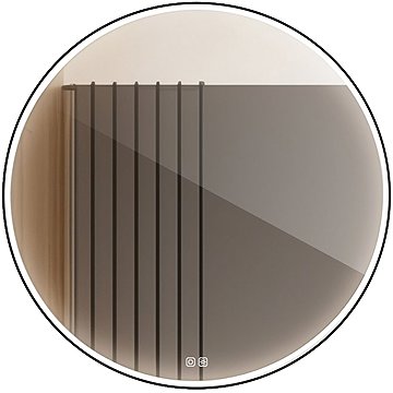 

Nimco LED zrcadlo 60 cm černé - dotykové s nastavením jasu a barvy ZPC 28000RVX - 90