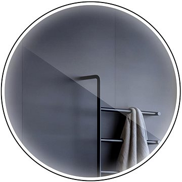 

Nimco LED zrcadlo 80 cm černé - difuzor z akrylového skla ZPC 29002R - 90