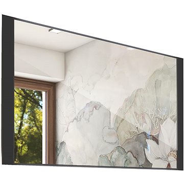 

Nimco LED zrcadlo 120 × 65 cm černé ZPC 41006-90