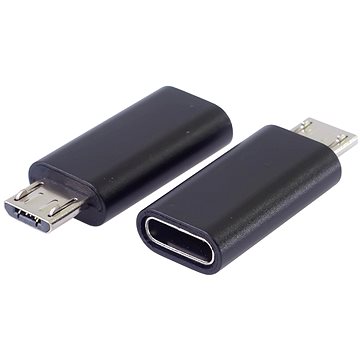 PremiumCord Adaptér USB-C konektor female - USB 2.0  Micro-B/male - Redukce