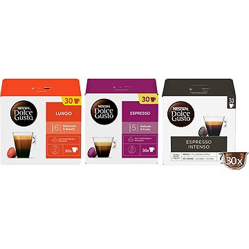 

NESCAFÉ® Dolce Gusto® Lungo, Espresso a Espresso Intenso, 3 × 30 kapslí